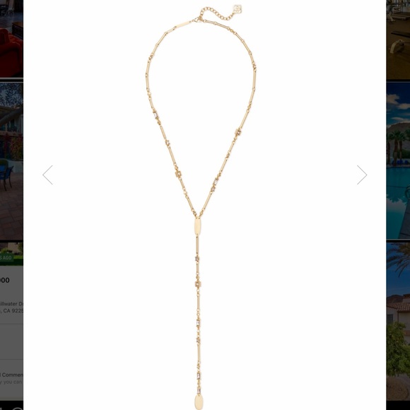 Kendra Scott Crowley Y-Necklace - Picture 2 of 8